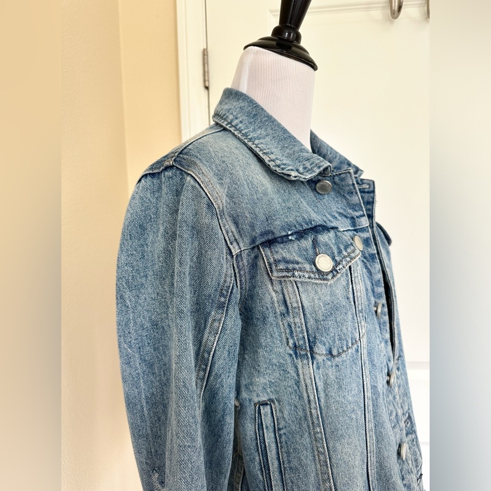BLANK NYC Denim Jacket Women’s Size Medium - Picture 4 of 16